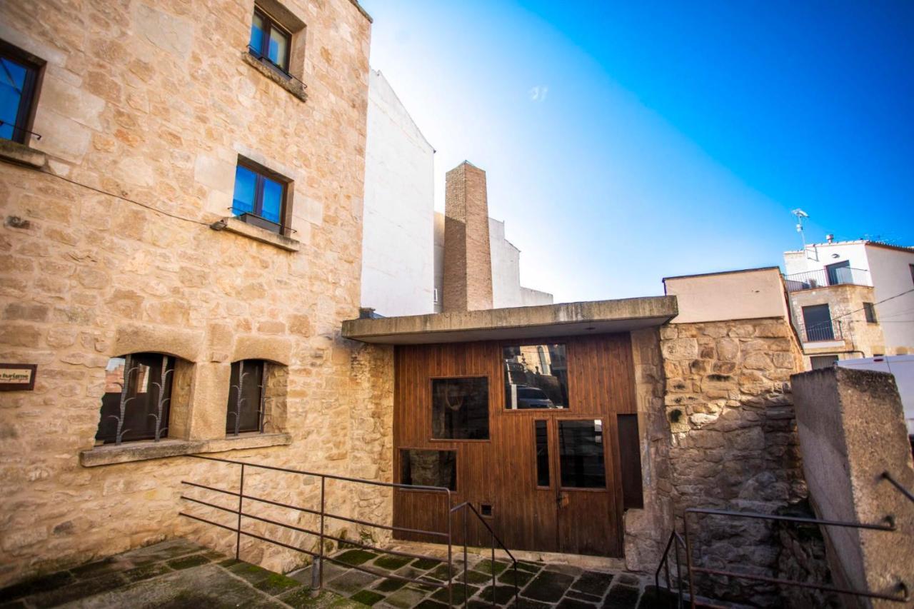 Hostal La Placeta Arbeca Exteriör bild