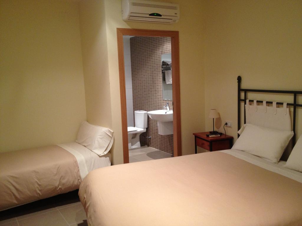Hostal La Placeta Arbeca Rum bild